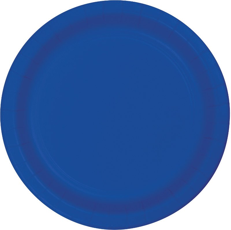 8 PIATTI COBALTO 23 CM