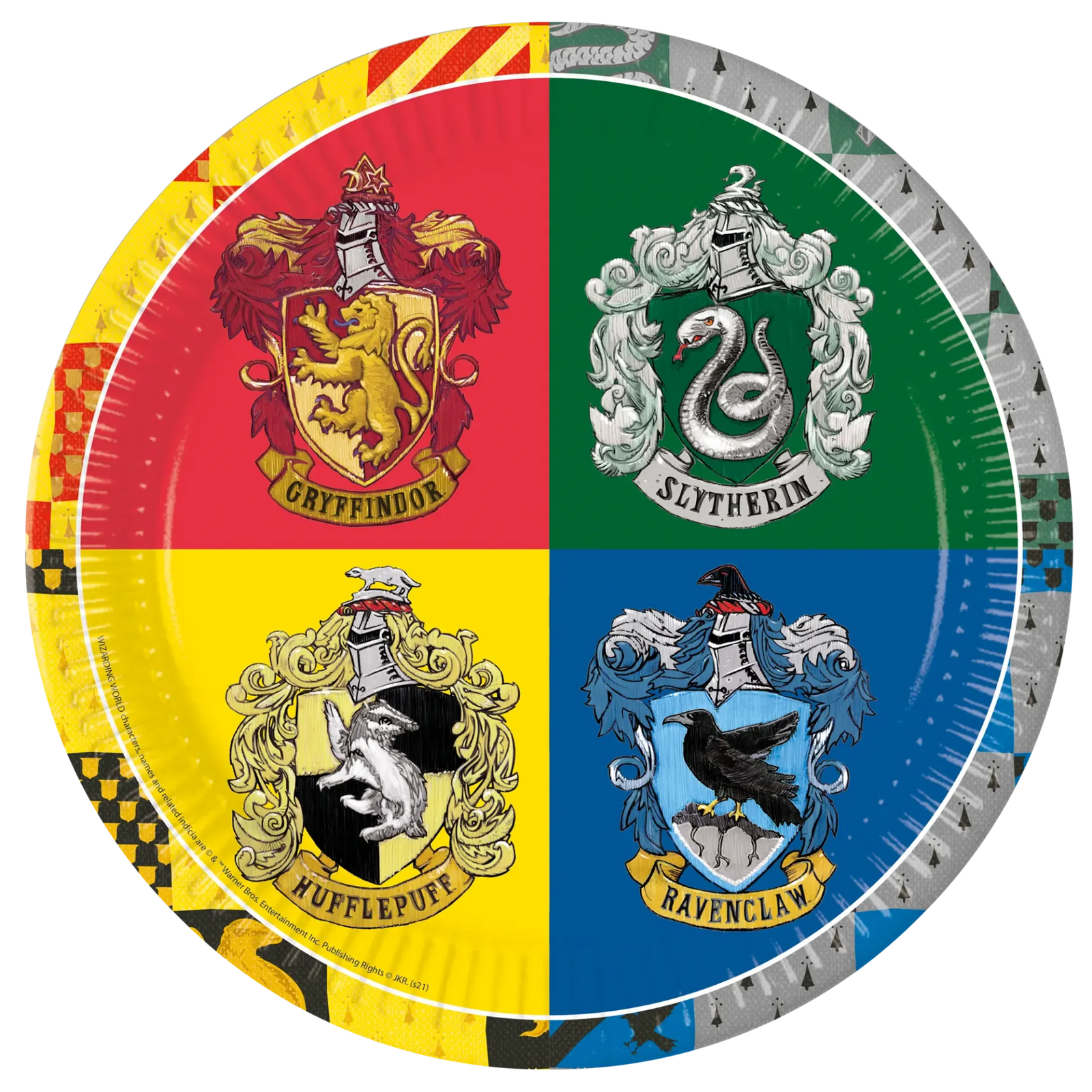 8 PLATOS 23 CM HARRY POTTER