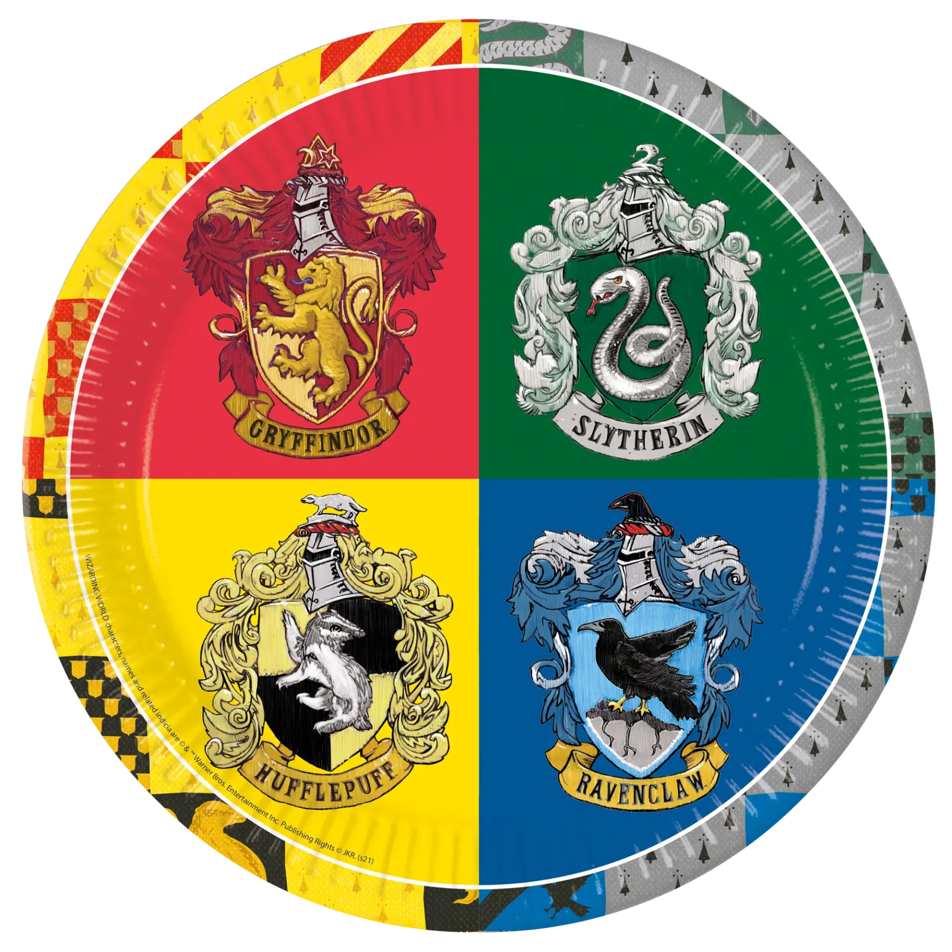 8 PLATOS 23 CM HARRY POTTER