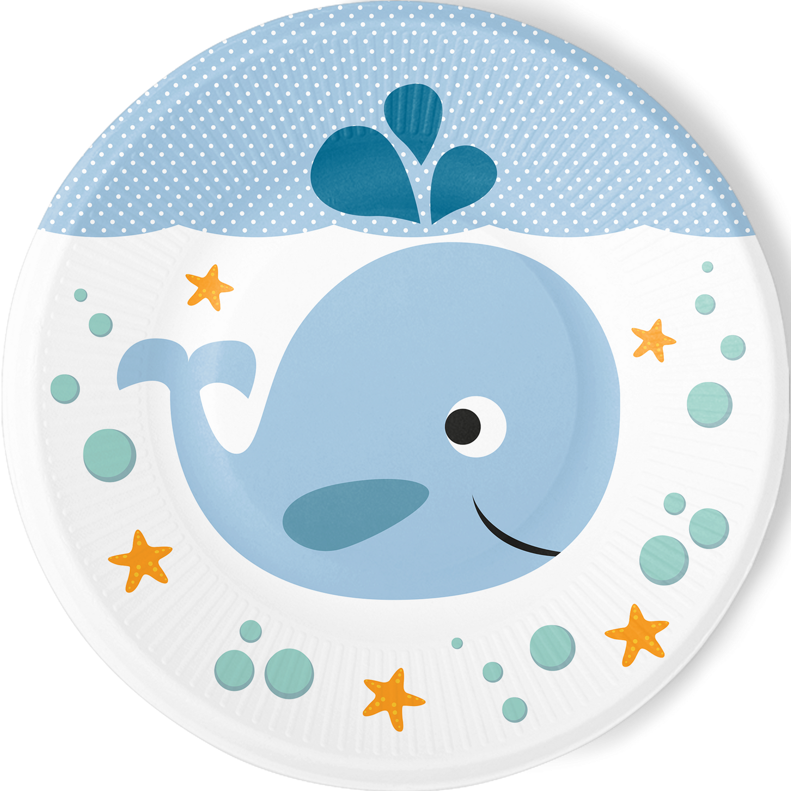 8 PLATOS 23 CM LIL WHALE