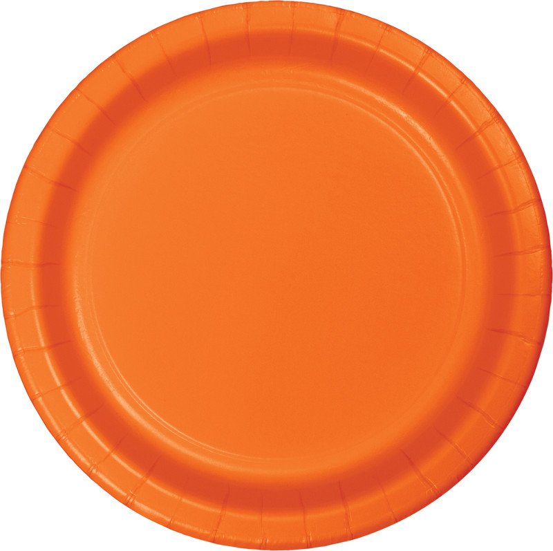 8 PLATOS 23 CM SUNKISSED ORANGE