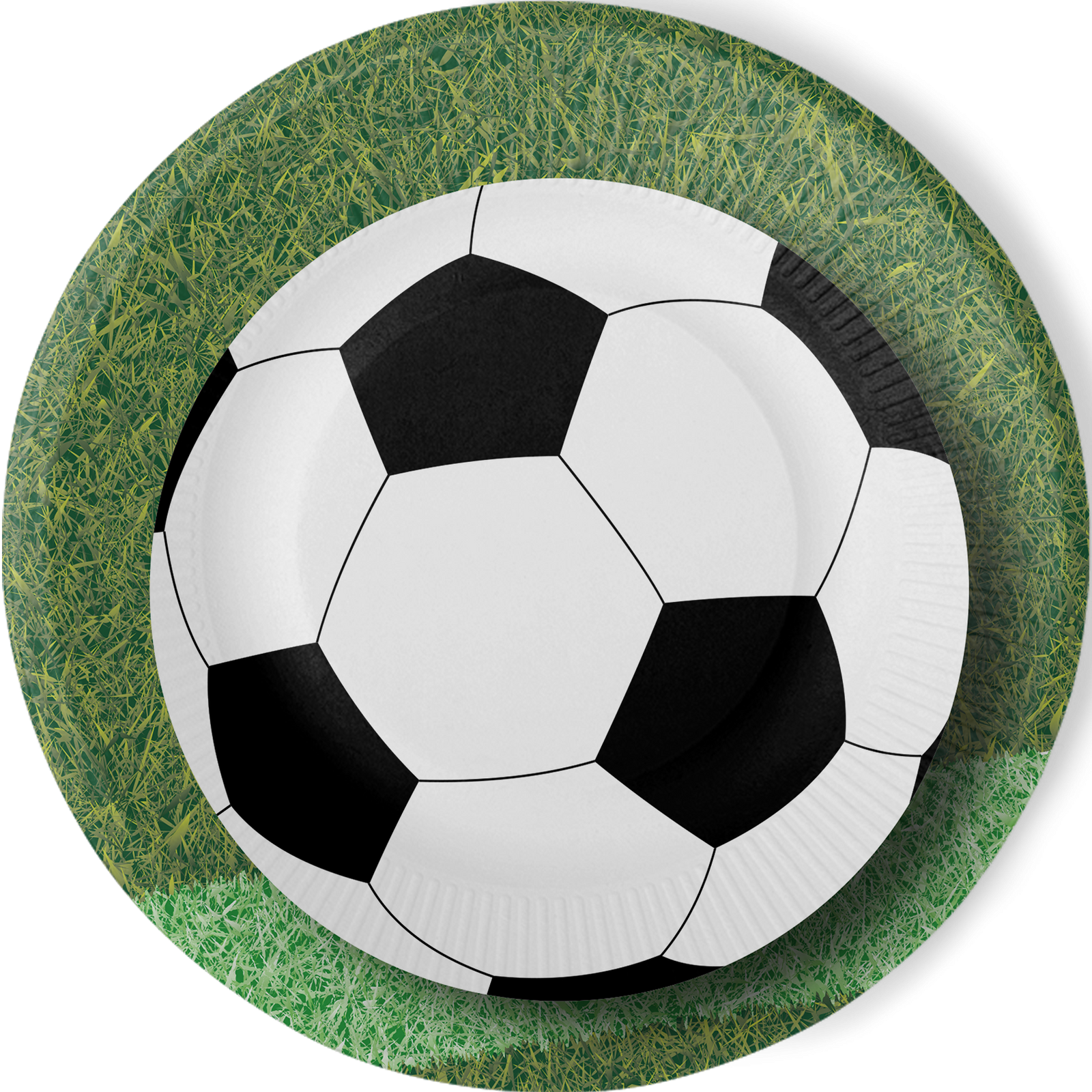 8 ASSIETTES 23 CM SPORTS FANATIQUE FOOTBALL