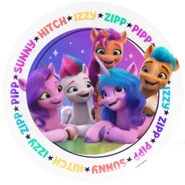 8 assiettes My Little Pony de 18 cm