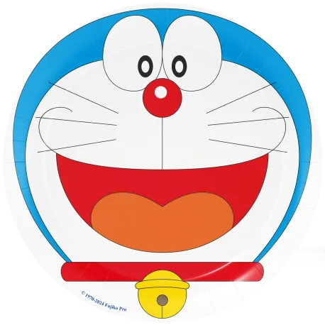 8 23 Cm Doraemon Plates