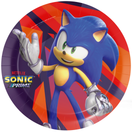 8 Platos 23 Cm Sonic