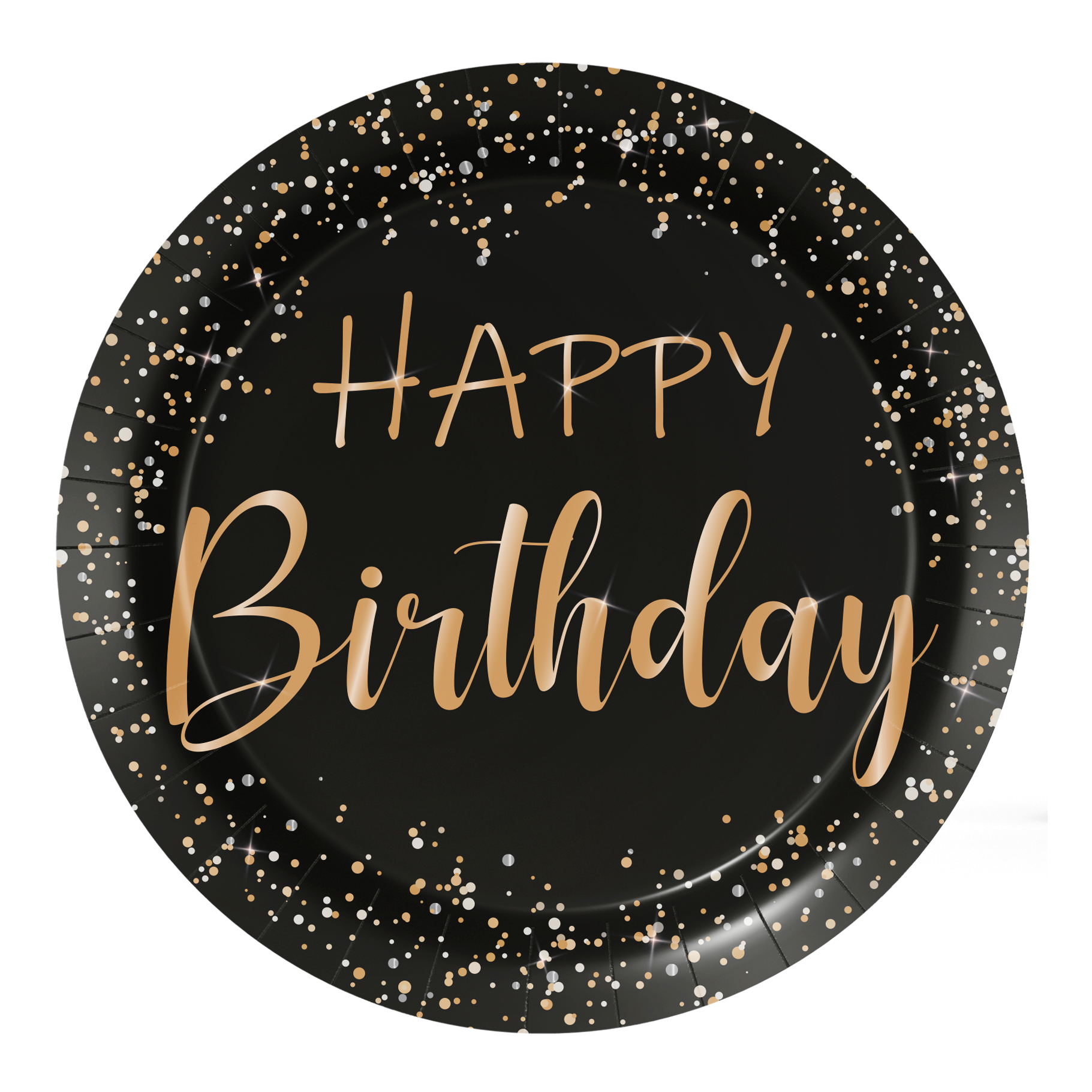 8 Platos 18 cm Elegant