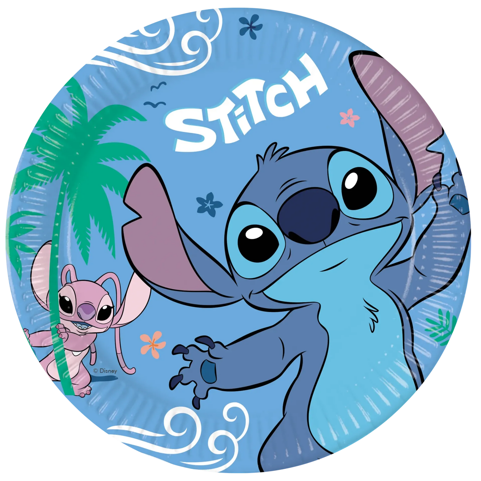 8 Platos Stitch 23 cm