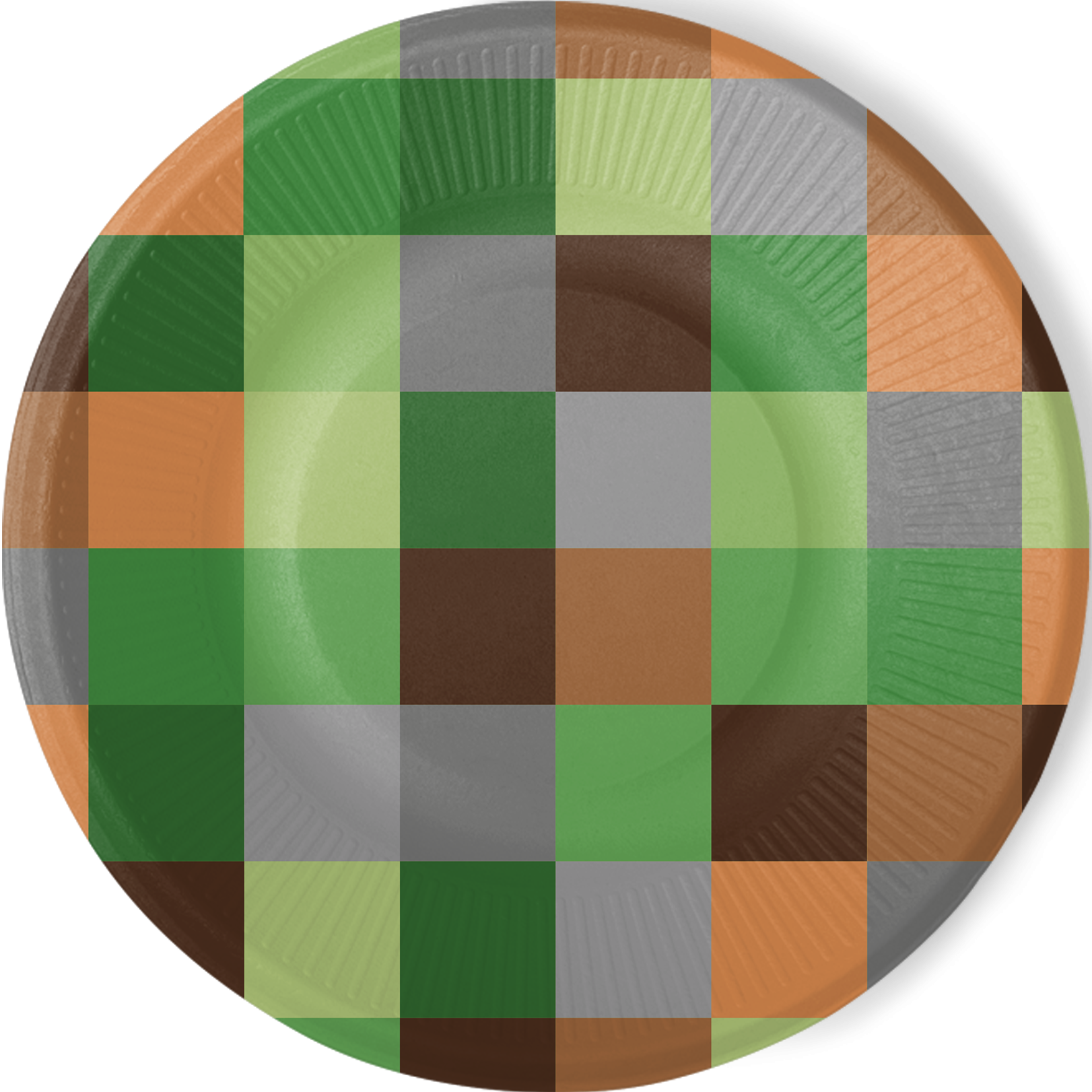 8 Platos TNT Party 23 cm