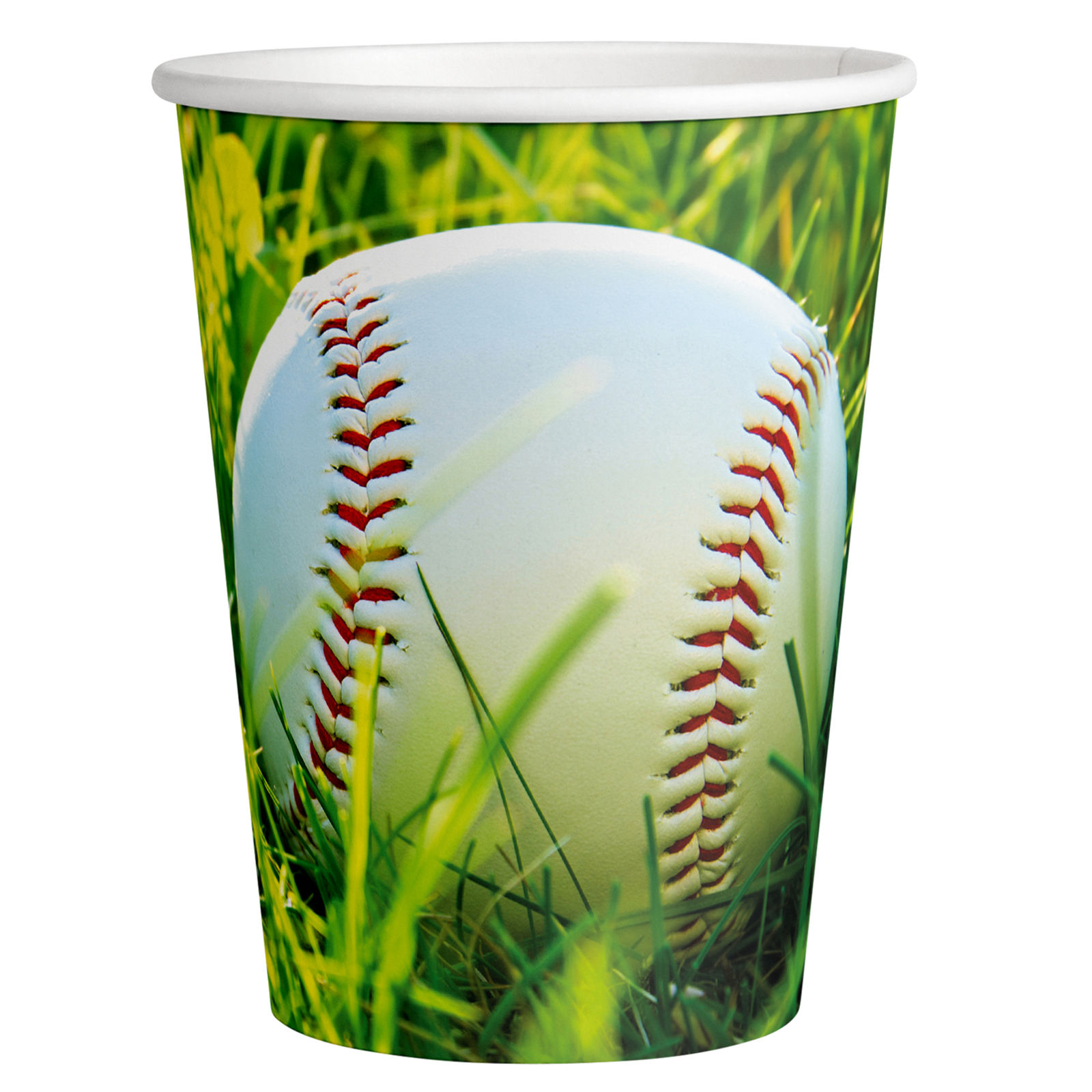 8 VERRES 250 ML SPORTS FANATIQUE BASEBALL