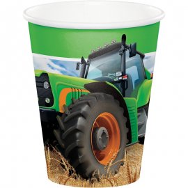 8 VASOS 0,266 L. TRACTOR TIME