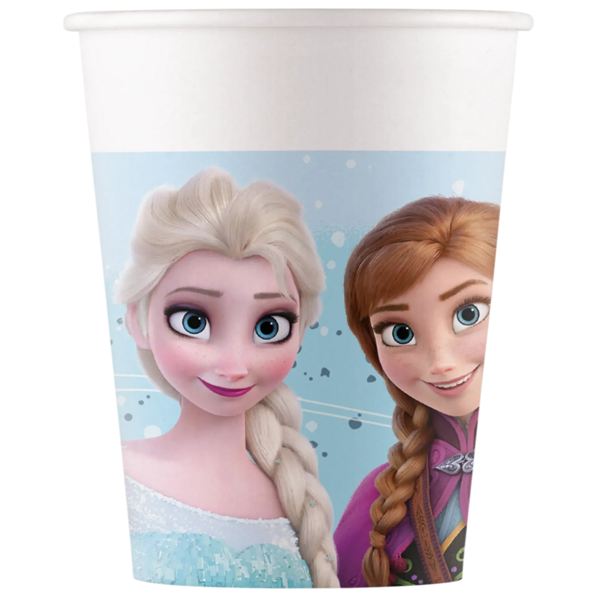 8 PAPER CUPS FROZEN IDYLLIC
