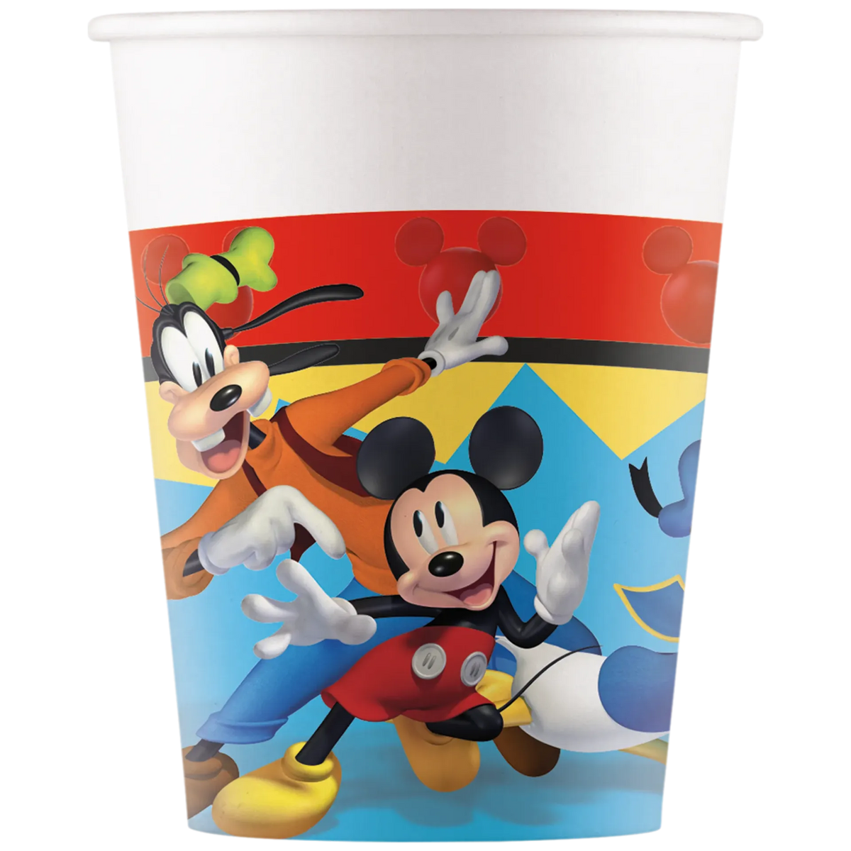 8 PAPER CUPS MICKEY FUN