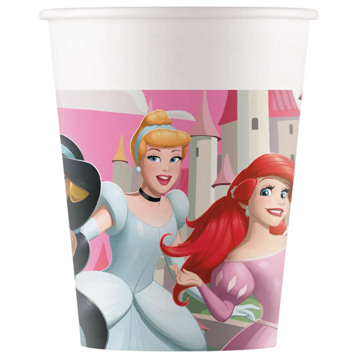8 PAPER CUPS DISNEY PRINCESS WORLD
