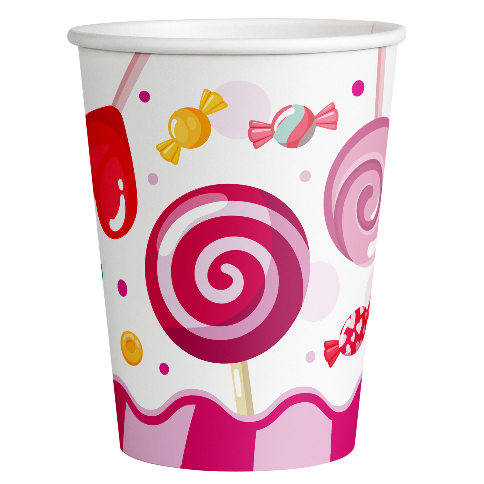 8 gobelets à bonbons de 250 ml
