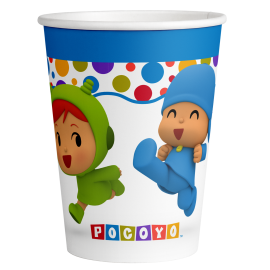 8 verres Pocoyo 250 ml