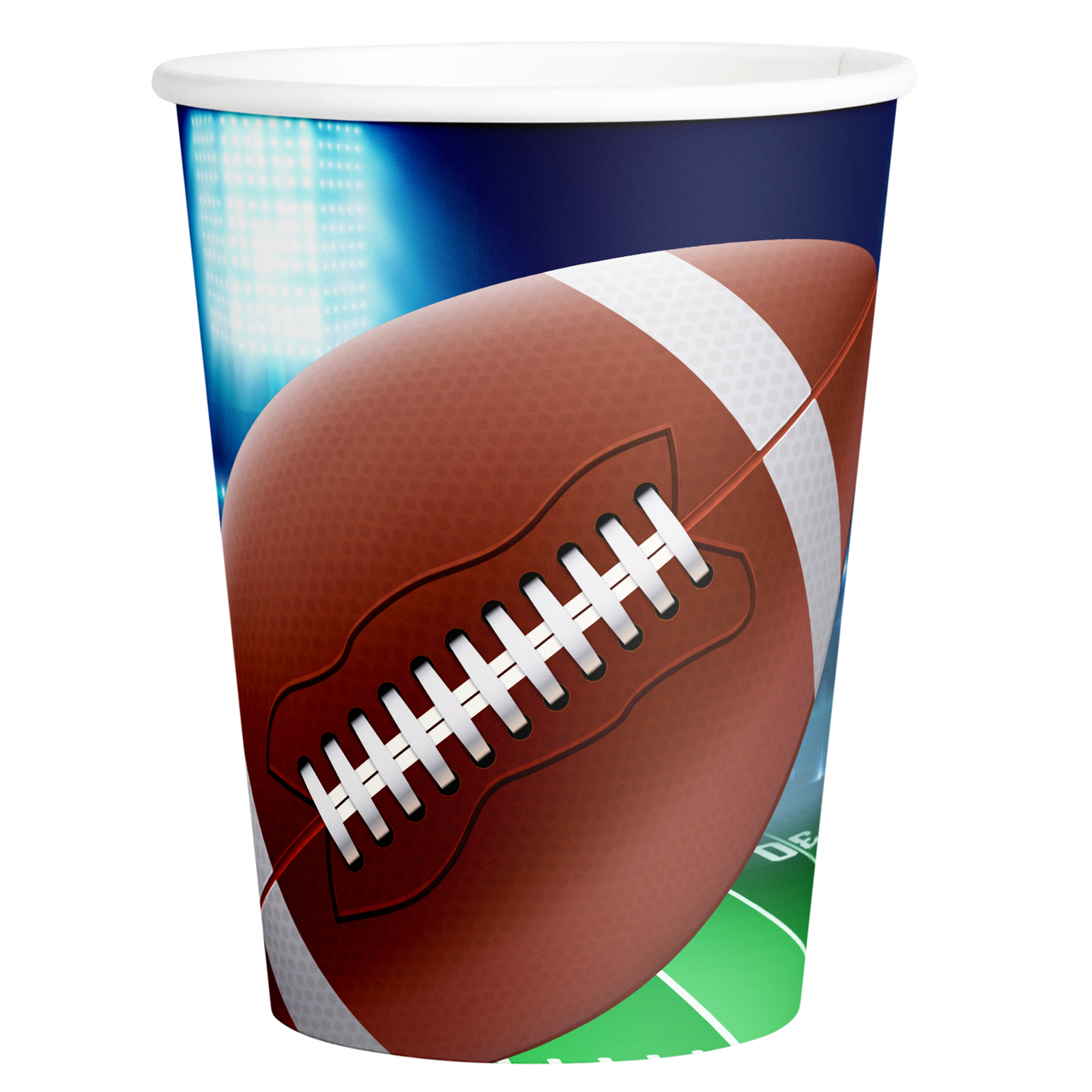 8 bicchieri da festa per football RUGBY 250 ml