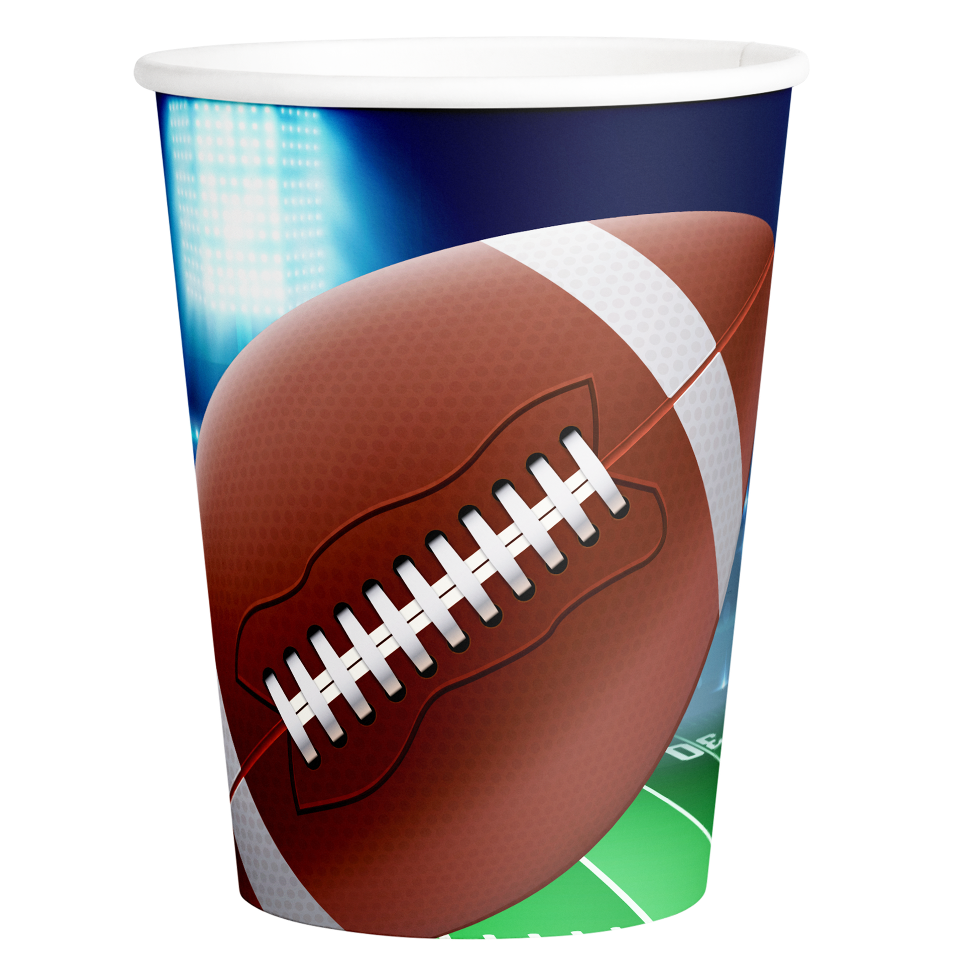 8 Vasos RUGBY Football Party 250 ml