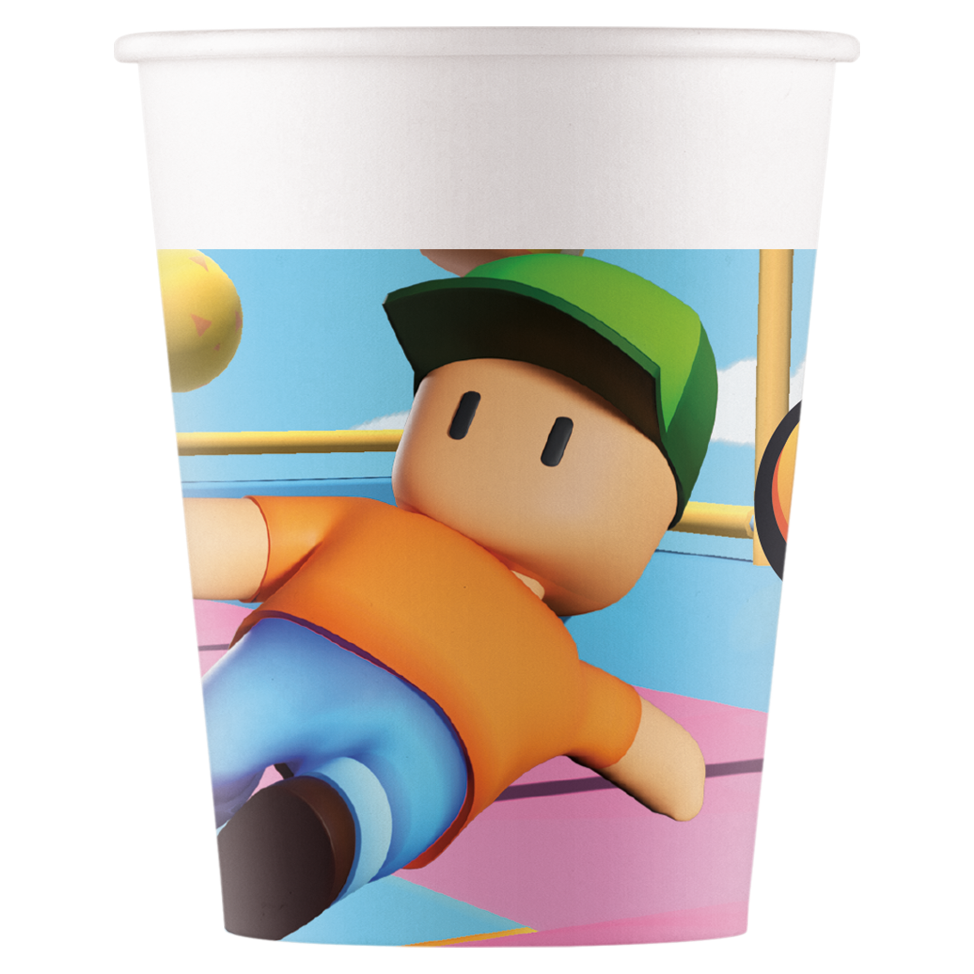 8 Vasos Stumble Guys 200 ml