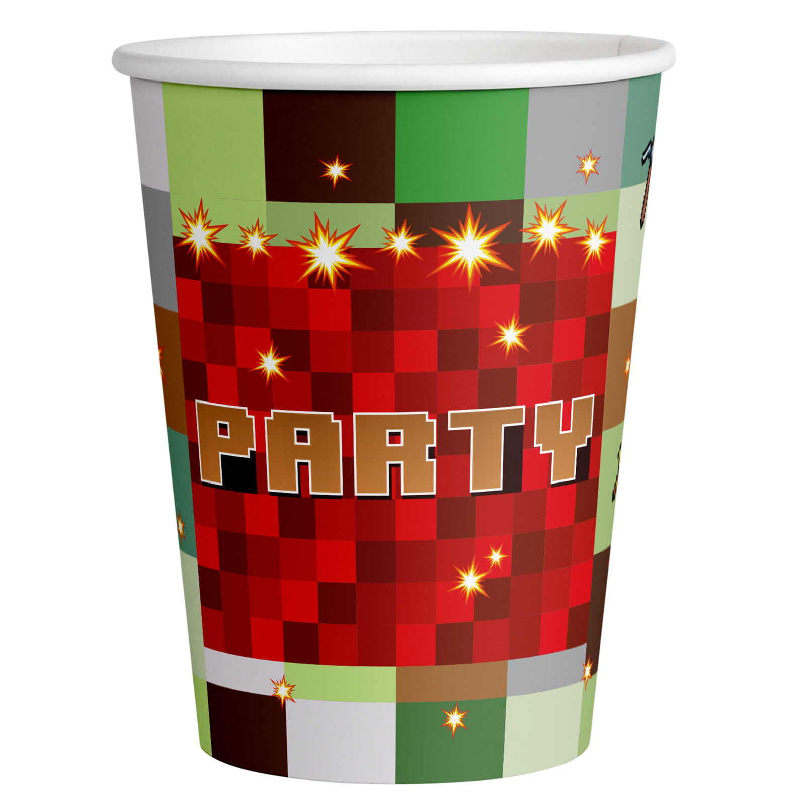 8 Vasos TNT Party 250 ml