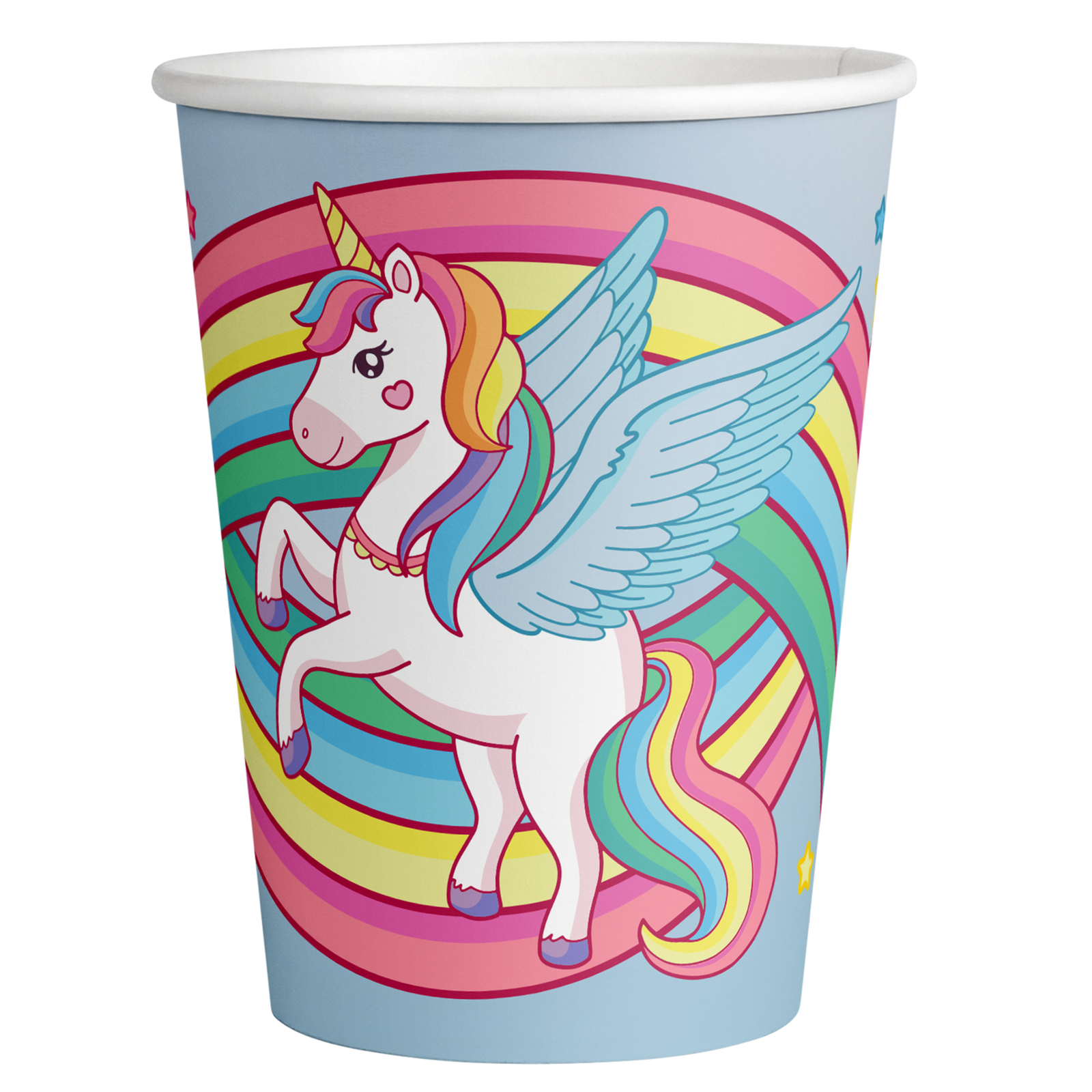 8 Bicchieri Magici Unicorno 250 ml