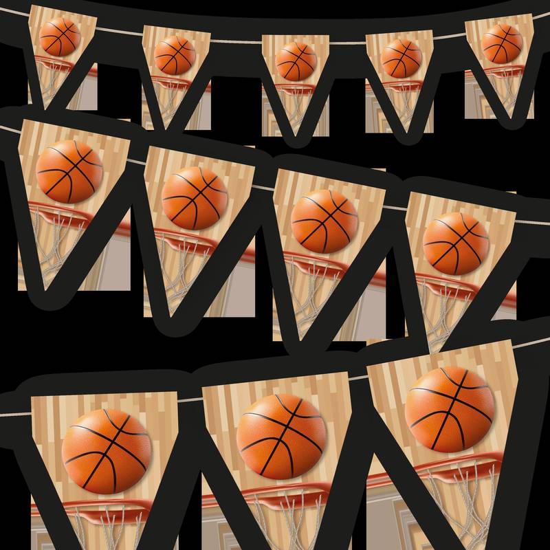 Banderin Basketball 3 metros