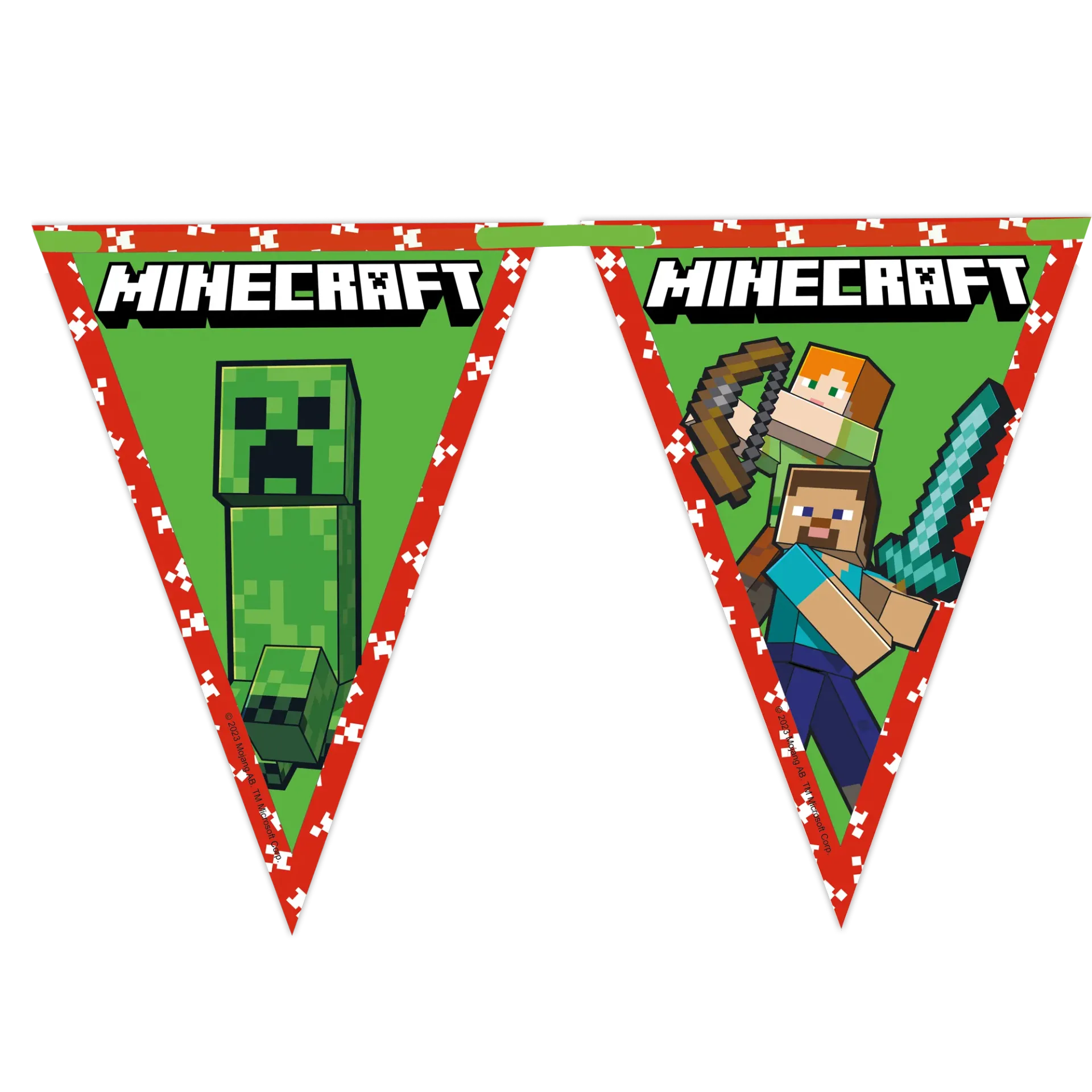 STRISCIONE DI MINECRAFT