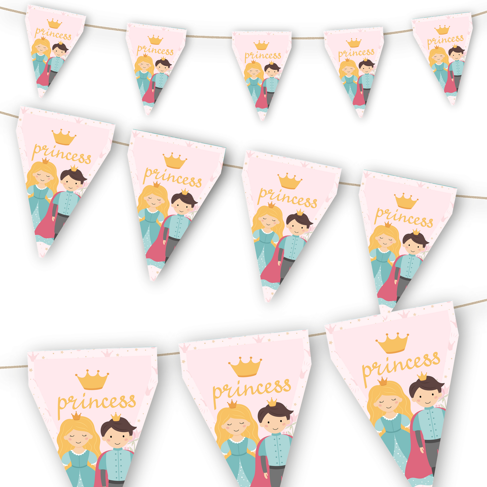 BANDERIN SWEET PRINCESS 3 M