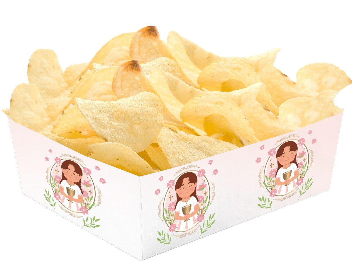 Bandeja Comunión Girl 15 x 11 x 6 cm