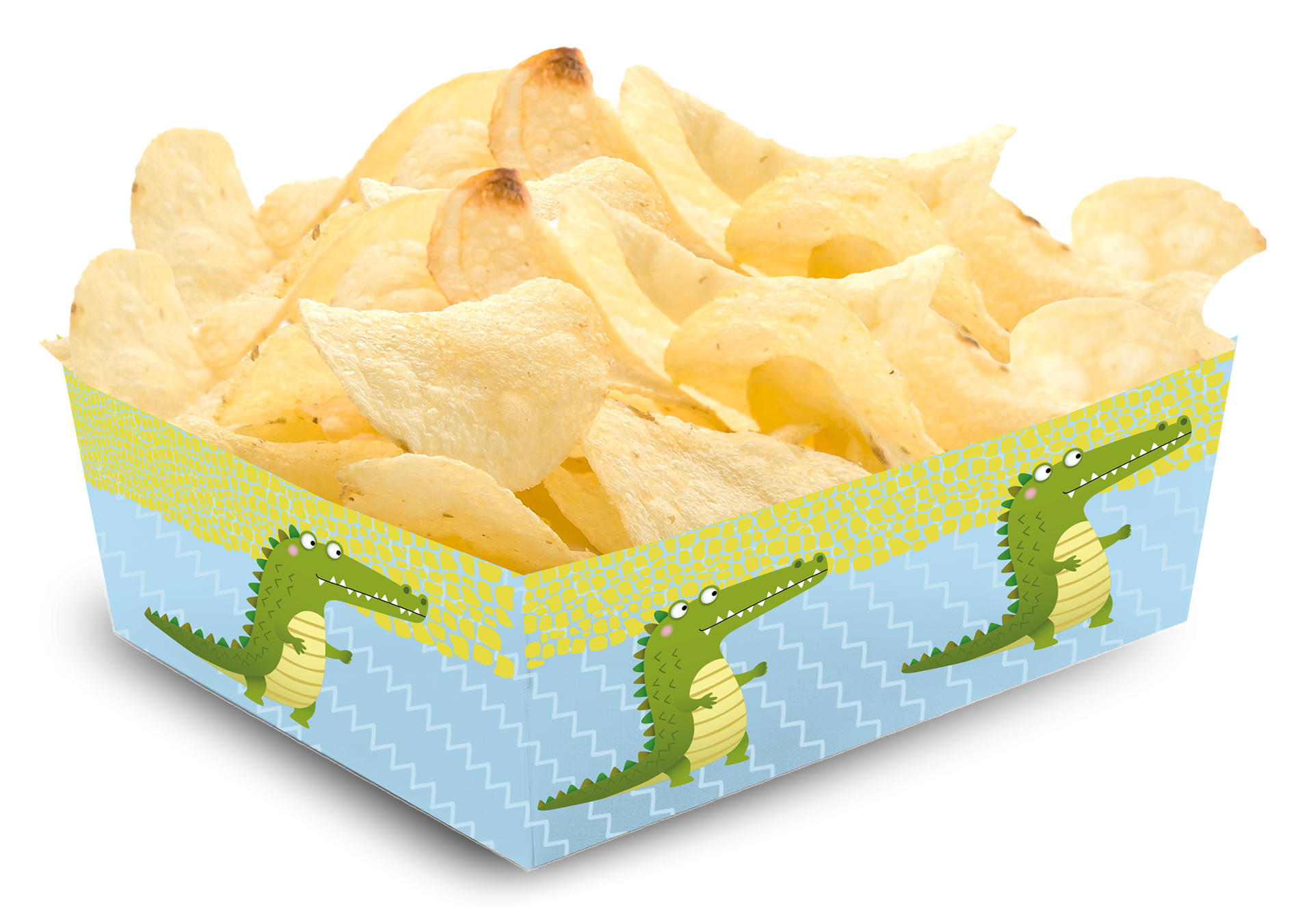 Bandeja Crocodile Party 15 x 11 x 6 cm