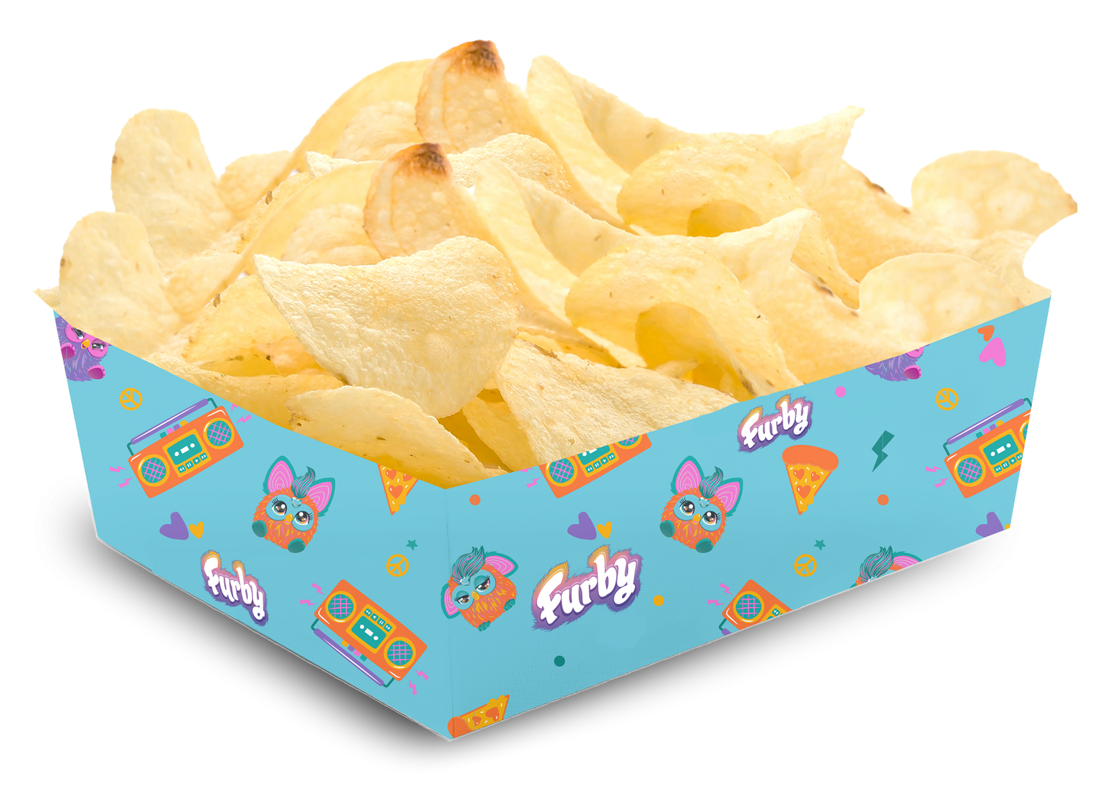 Bandeja Furby 15 x 11 x 6 cm