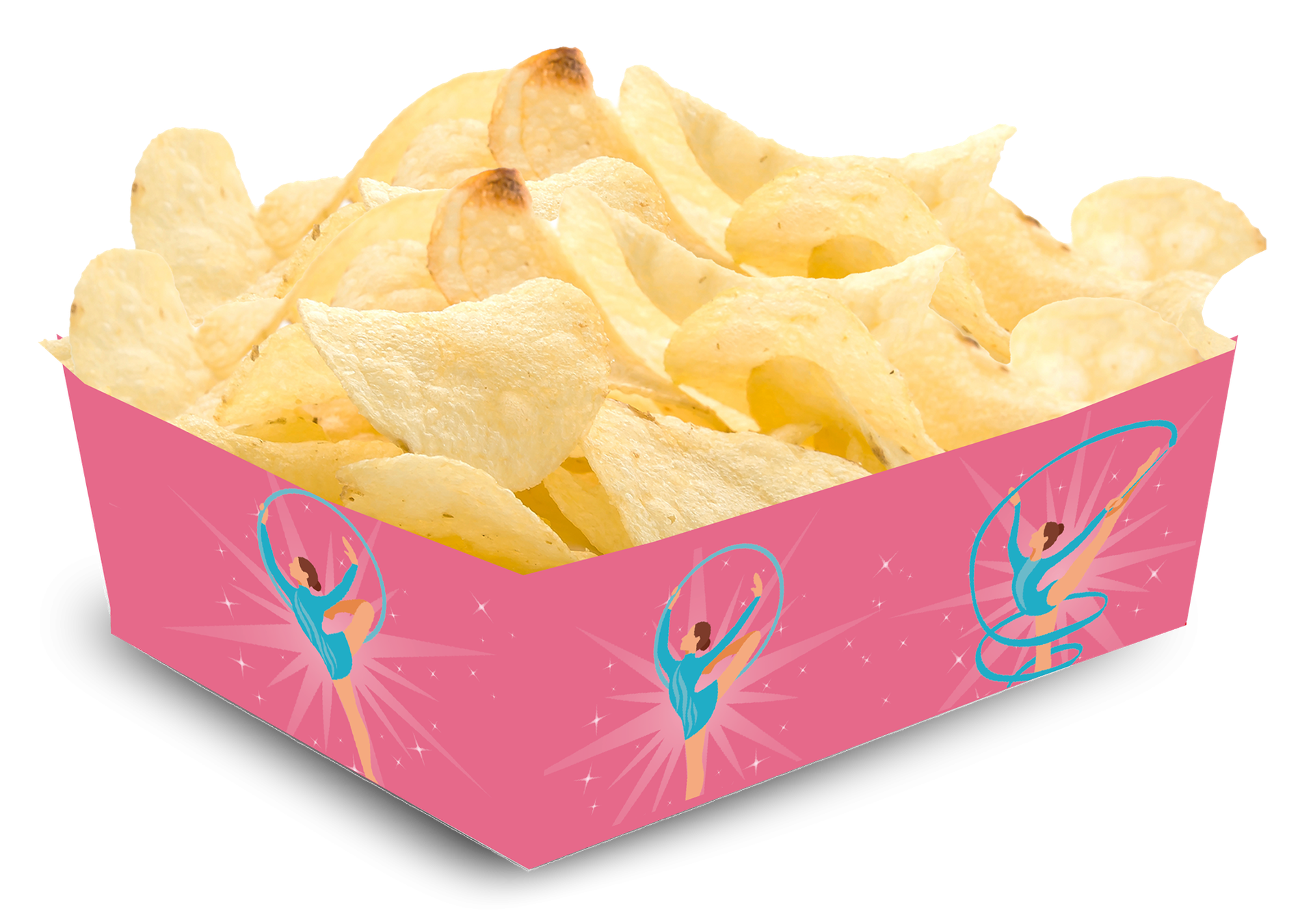 Bandeja Gymnastic Party 15 x 11 x 6 cm