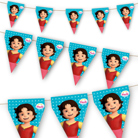 Drapeau Heidi 3m