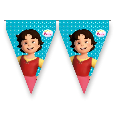 Drapeau Heidi 3m