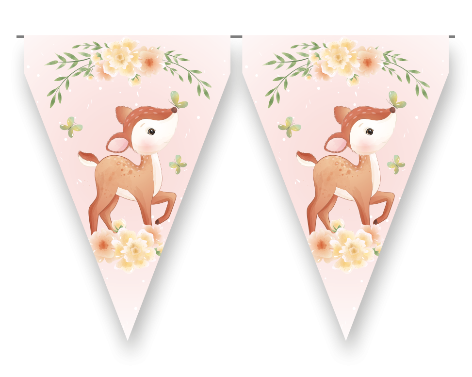 Banderin Lil Deer 3 metros
