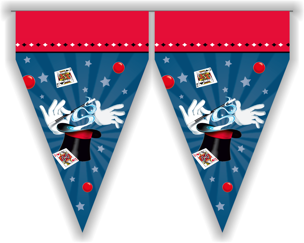 Banderin Magia 3 metros