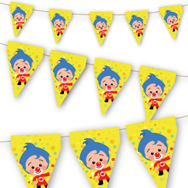 Plim Plim il Clown Pennant 3 m
