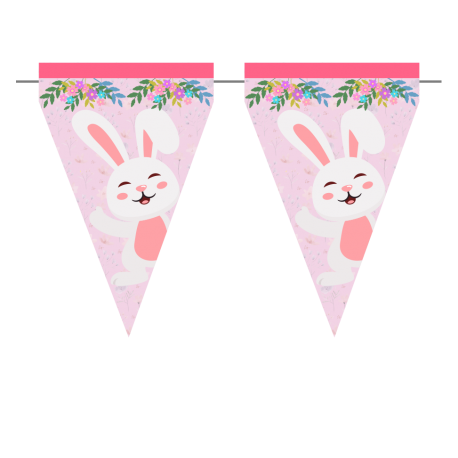 Banderín Bunny 3 m
