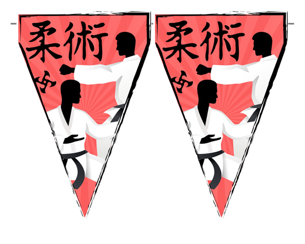 Banderín Karate 3 m