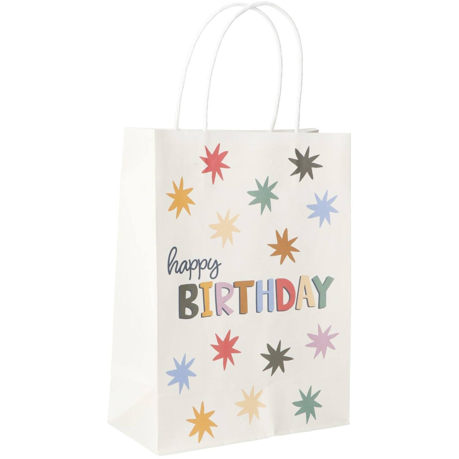 6 Bolsas de Regalo Starburst 20 x 27 cm
