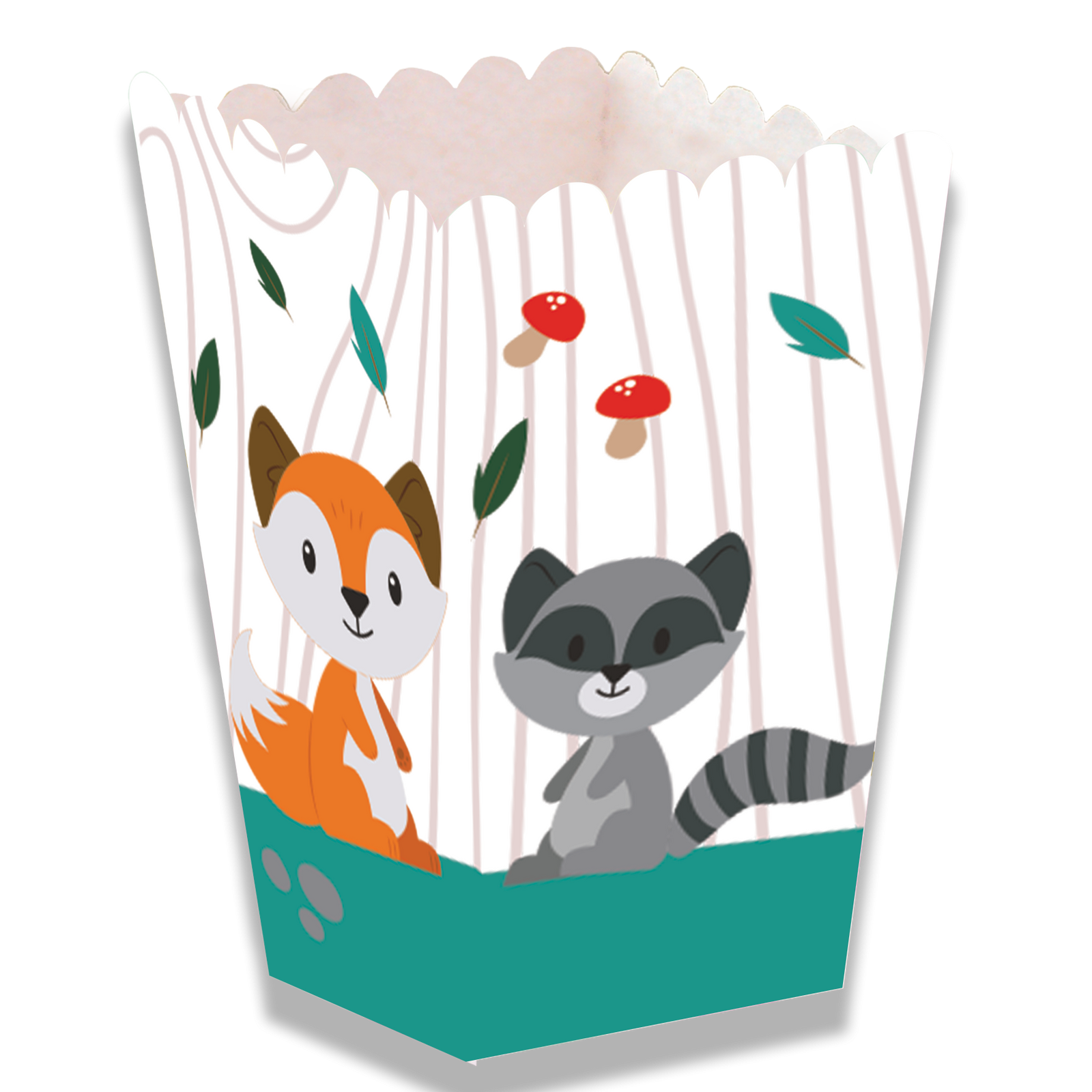 CAJITA FOREST ANIMALS 5 x 5 x 12 cm