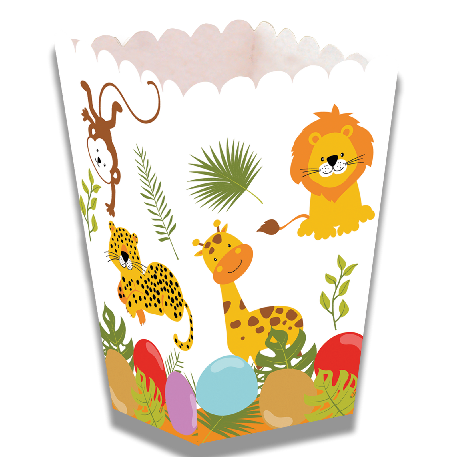 CAJITA ALTA JUNGLE ANIMALS 5 x 5 x 12 cm