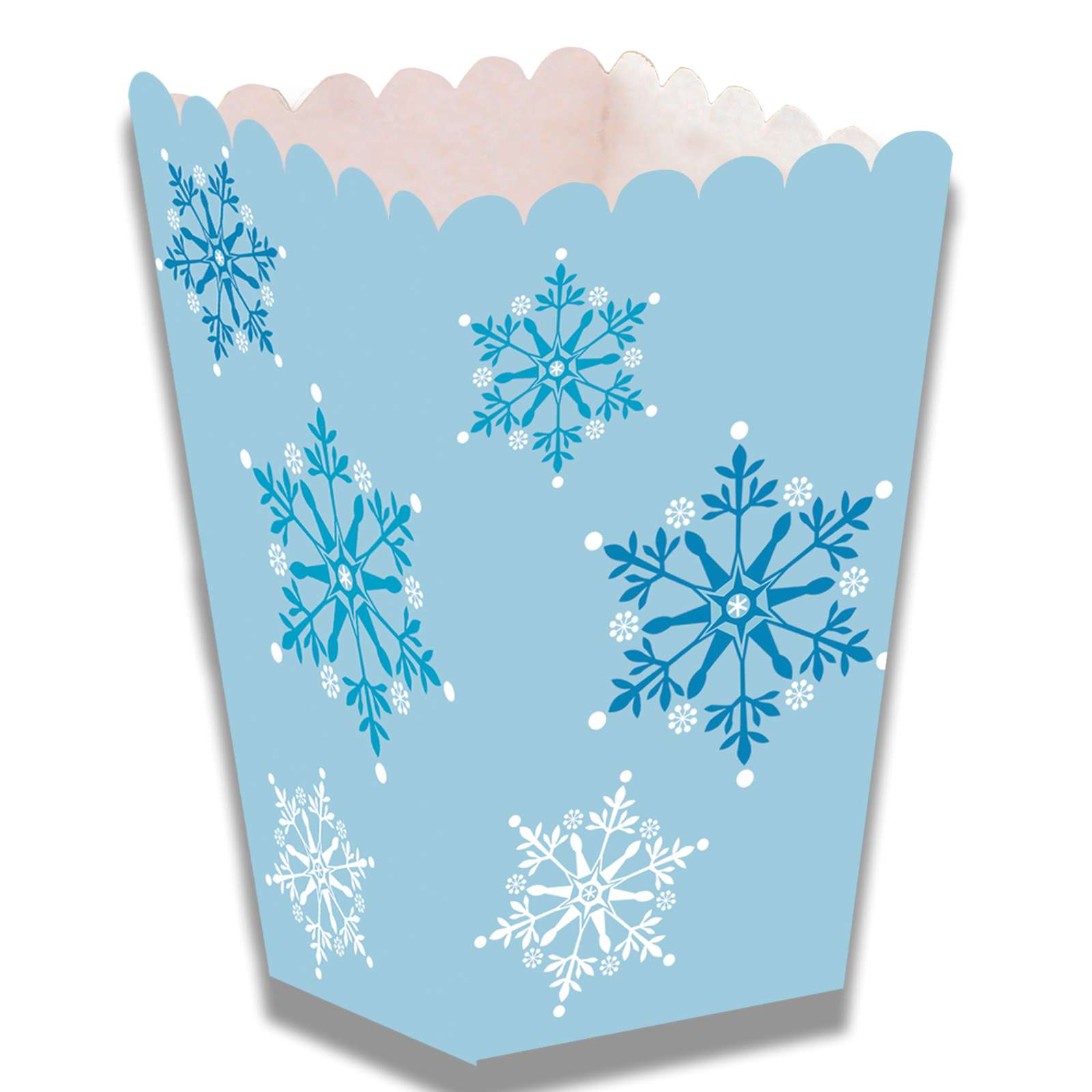 CAJITA ALTA SNOWFLAKES 5 x 5 x 12 cm