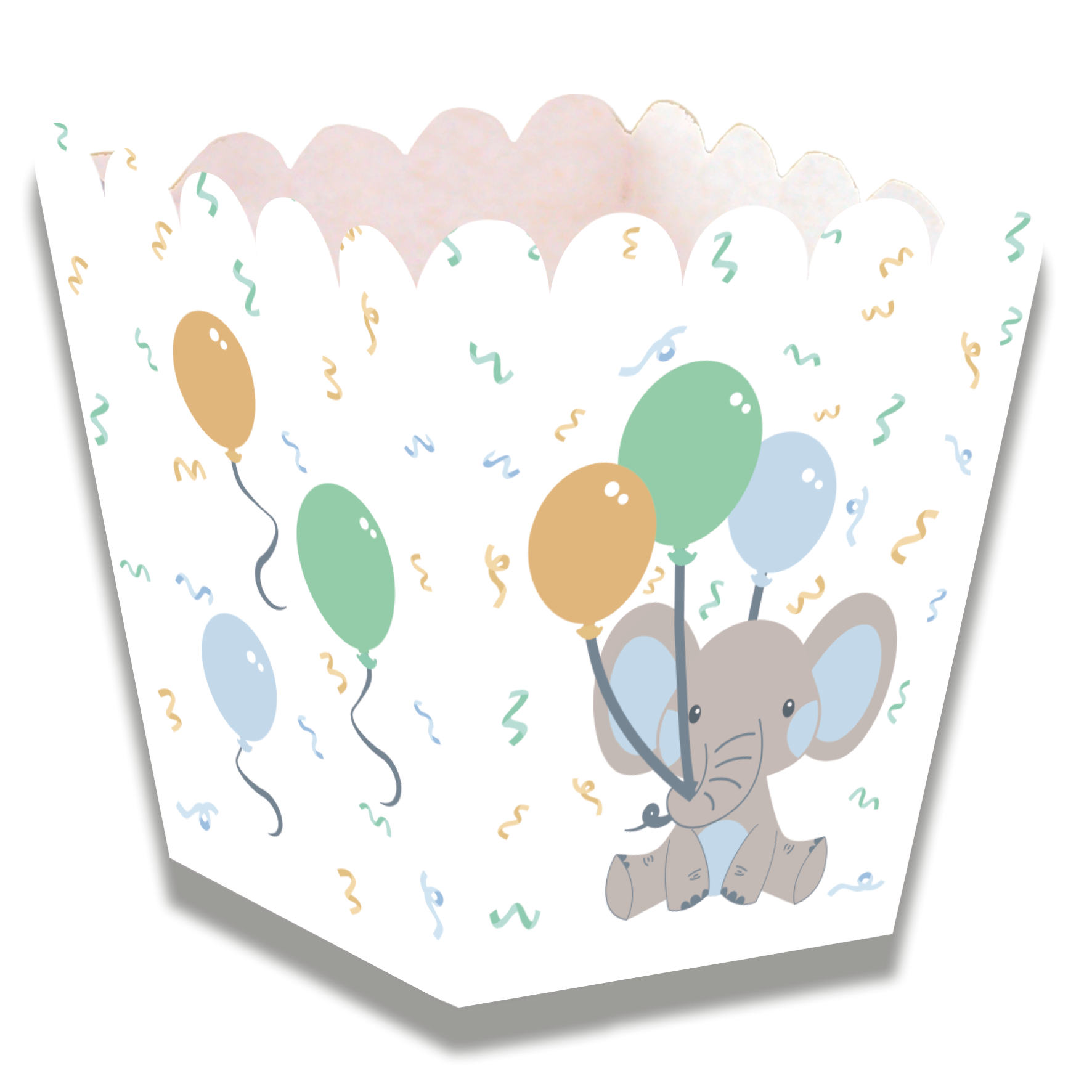 Cajita Baja Blue Elephant 5 x 5 x 7 cm