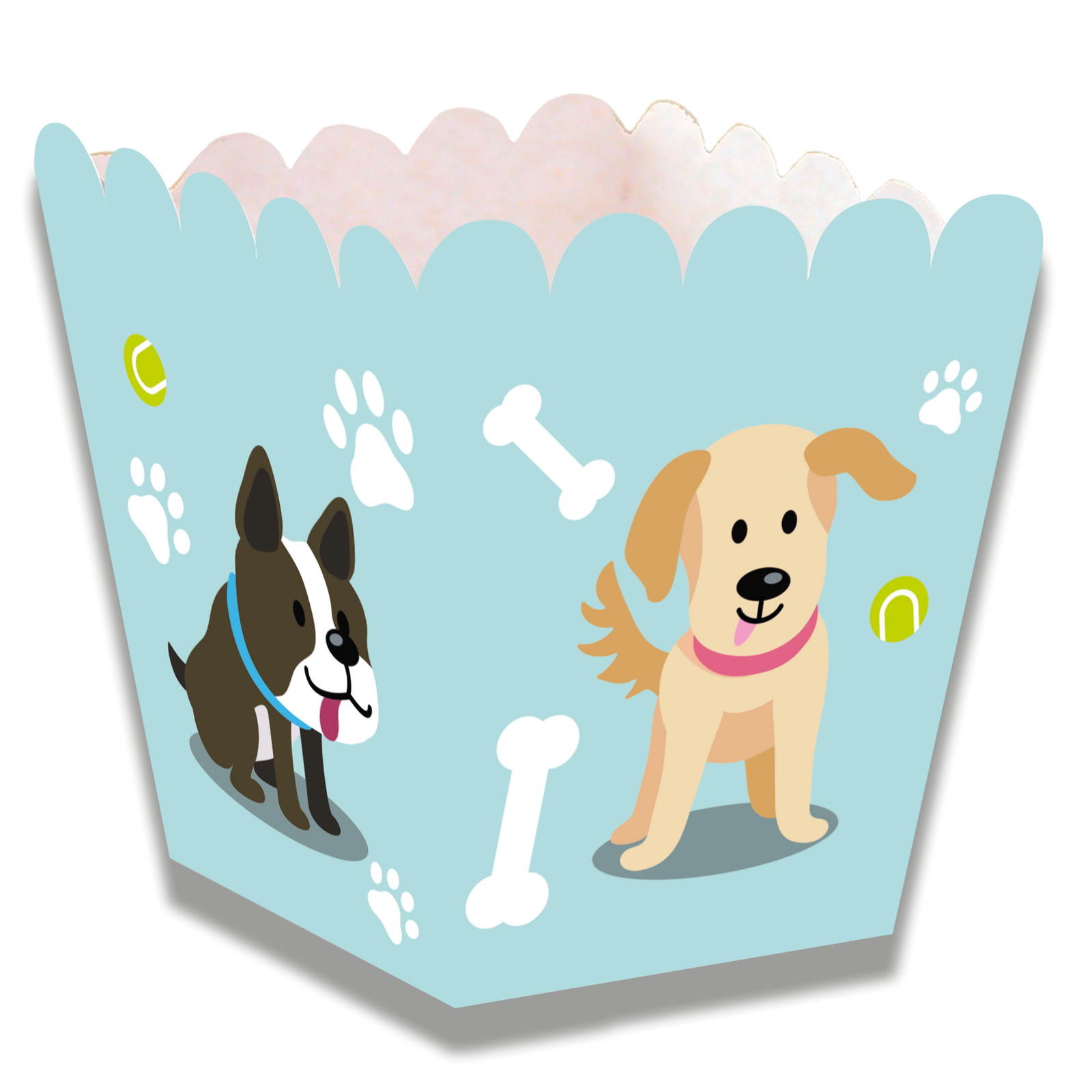 Scatola per feste Low Dog 5 x 5 x 7 cm