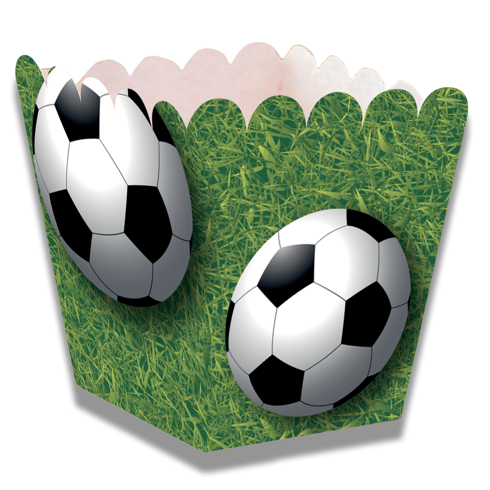 Boîte de football basse 5 x 5 x 7 cm