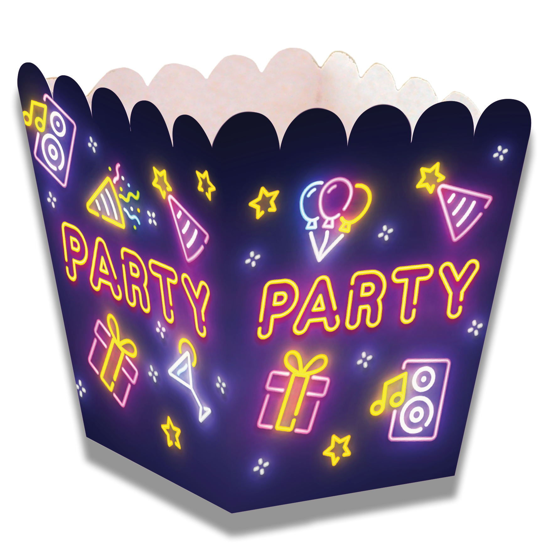 Cajita Baja Glow 5 x 5 x 7 cm