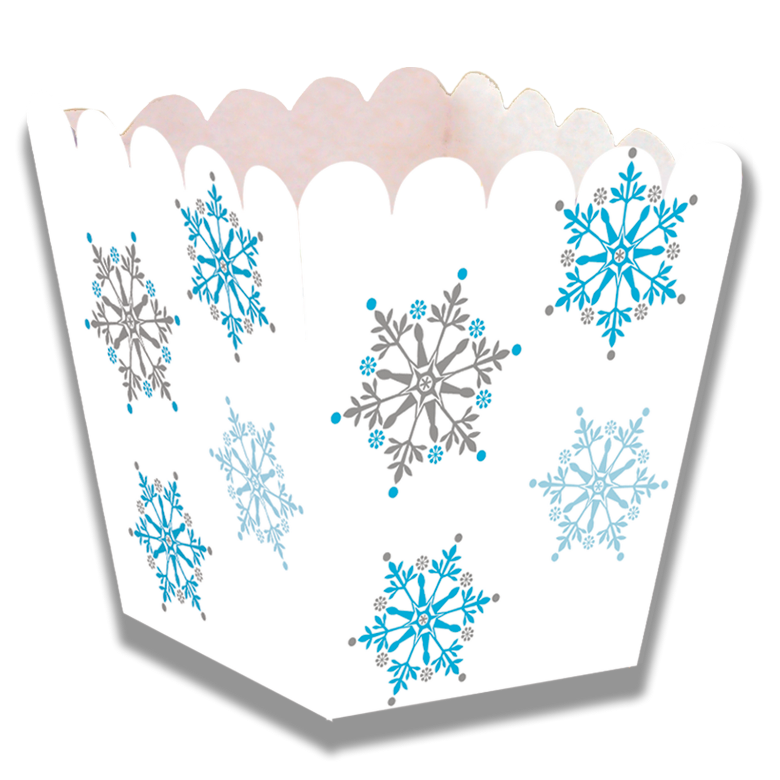 CAJITA BAJA SNOWFLAKES 5 x 5 x 7 cm