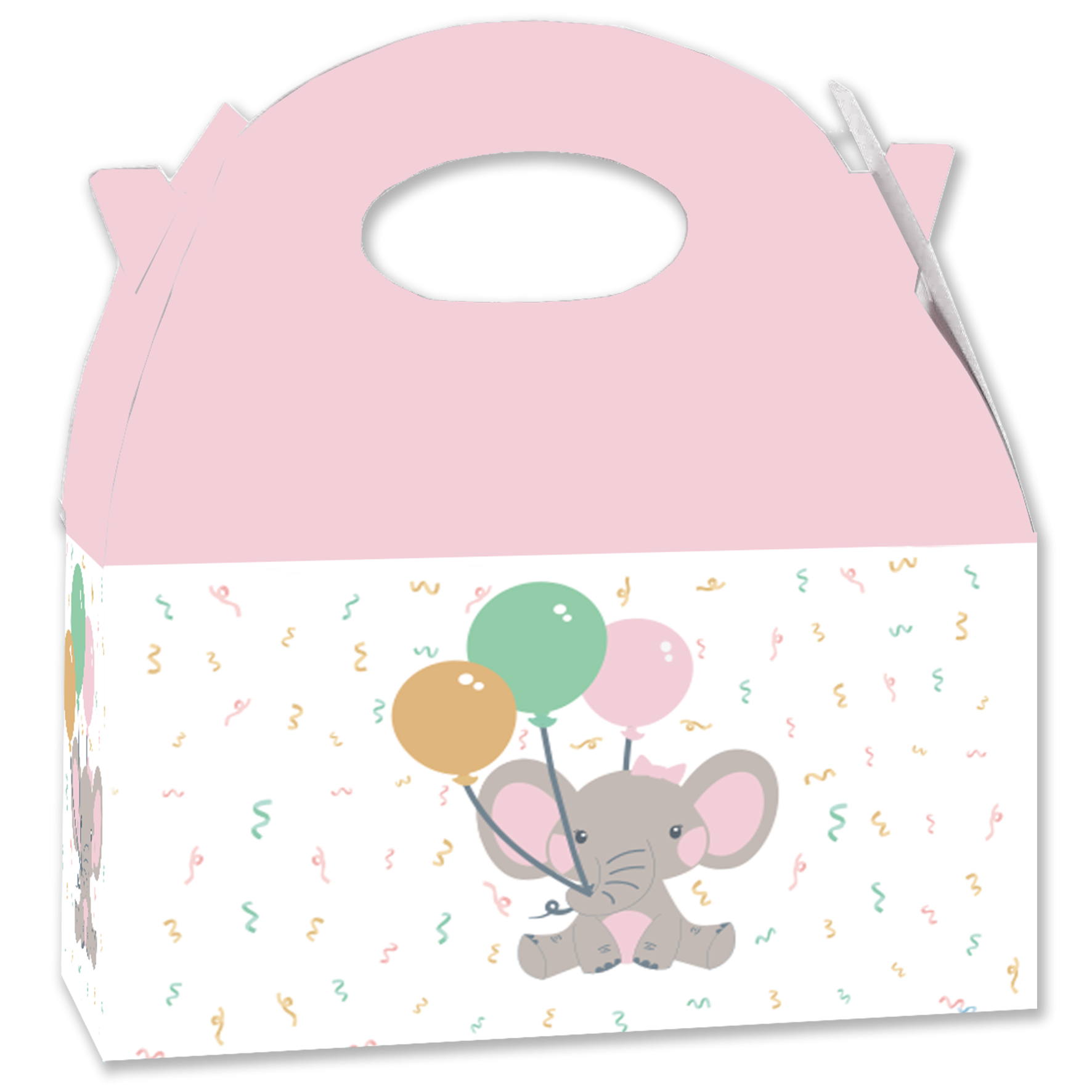 Cajita Pink Elephant 20 x 16 x 11 cm