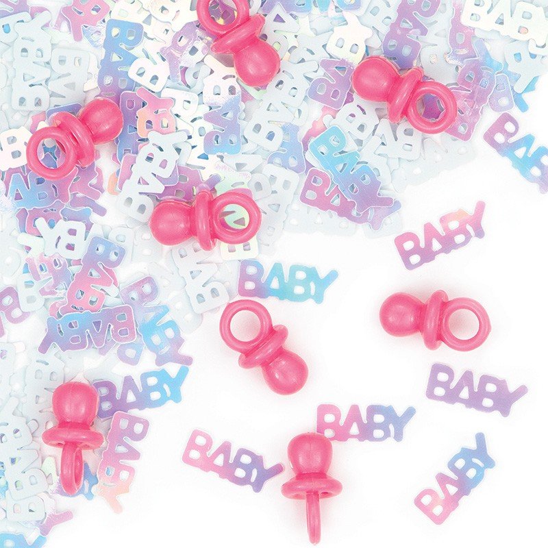 CONFETTI IT'S A GIRL + CIUCCIO