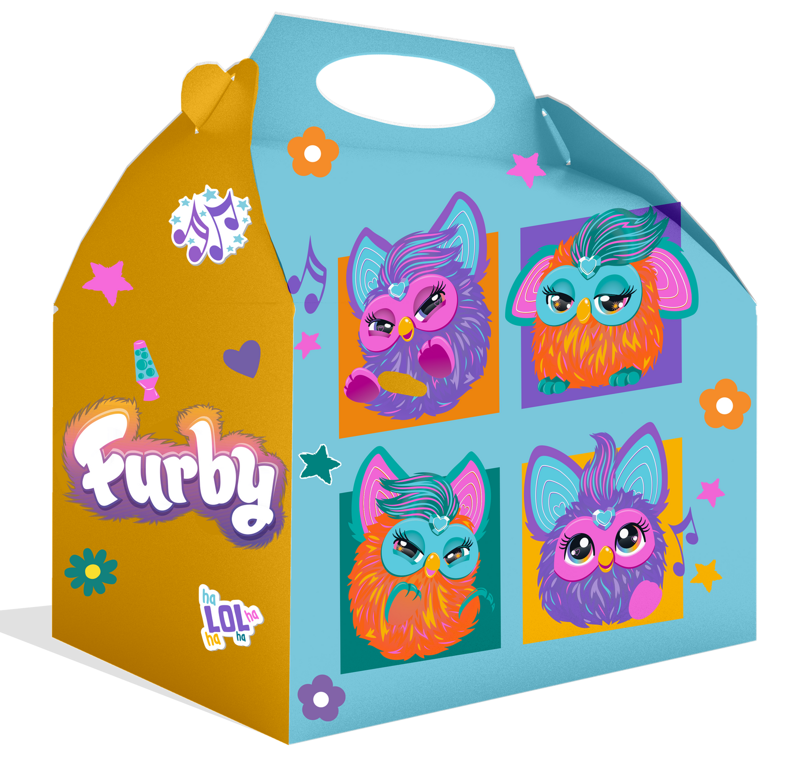 Caja Furby 20 x 16 x 11 cm